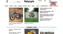 Desktop Screenshot of motorcycleclassics.com