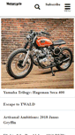 Mobile Screenshot of motorcycleclassics.com